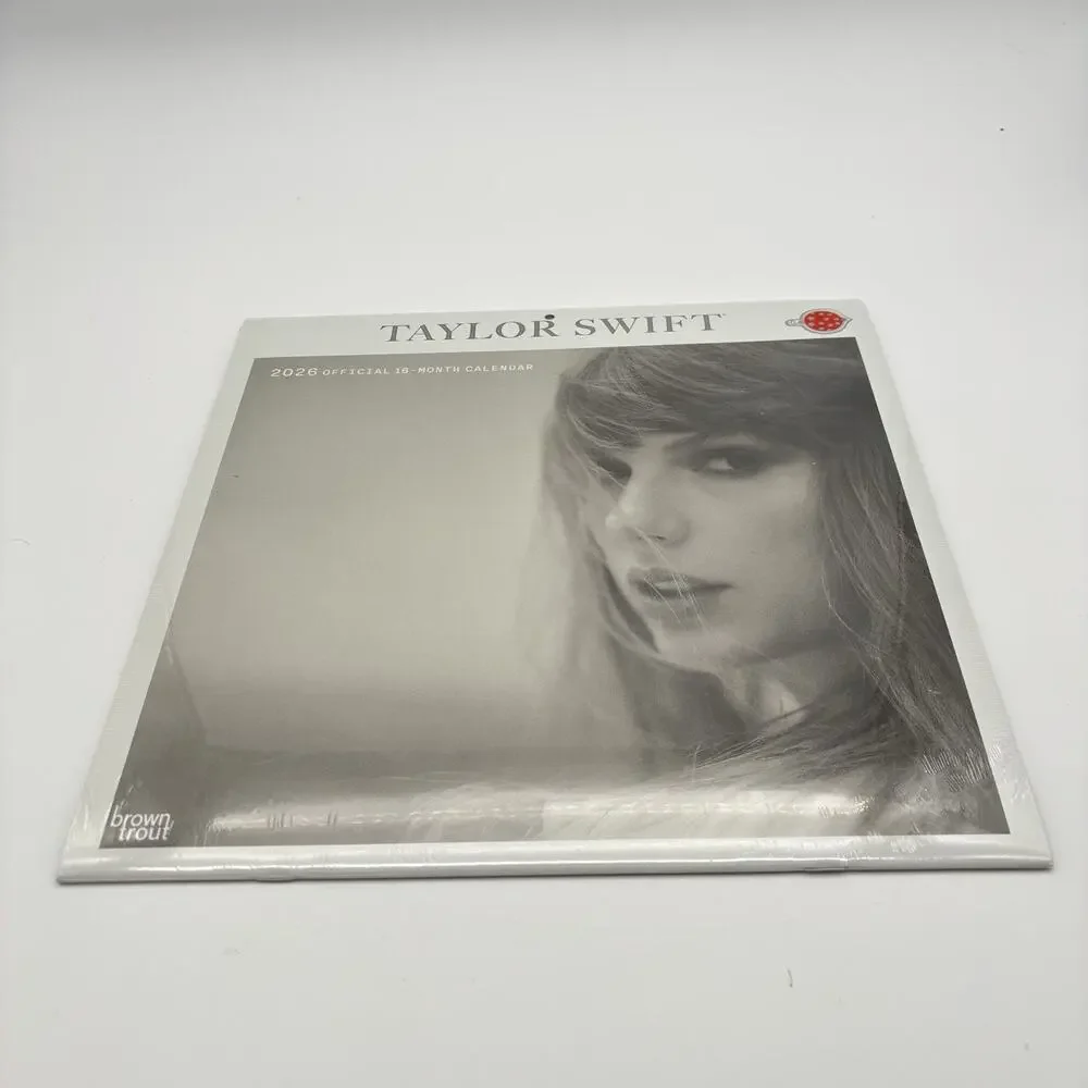 Taylor Swift Official 2026 12 x 12 (Hanging Monthly Square Wall Calendar Sealed